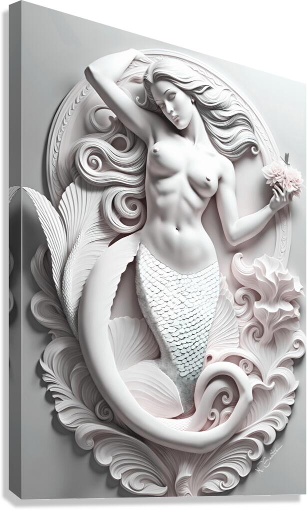 Mermaid Dreams   DS  Canvas Print