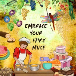 EMBRACE YOUR FAIRY MUSE Wall Art gift for cooks chefs 