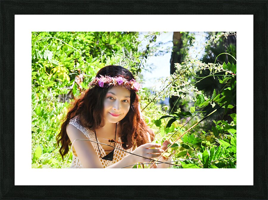  LETS STRIKE A POSE  Dragonfly Fairy Collection by Nazan Saatci 3-5  Framed Print Print