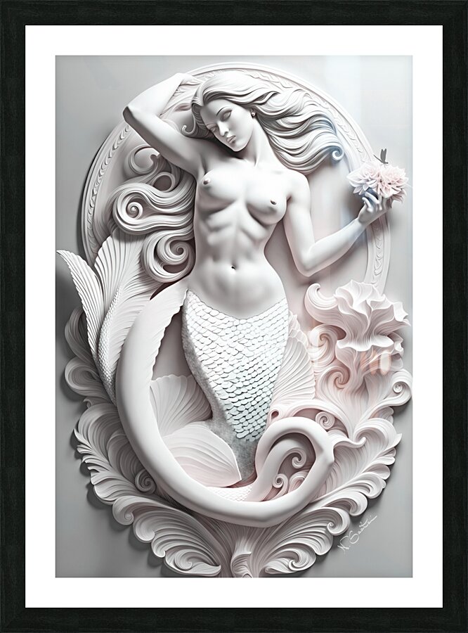 Mermaid Dreams   DS  Framed Print Print