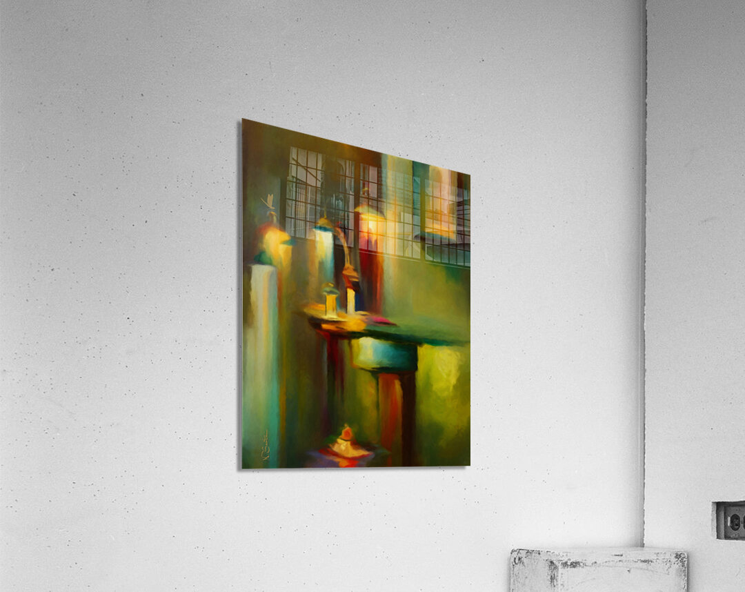 Candle wall art by Nazan Saatci Art Acrylic Print