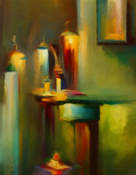 Candle wall art by Nazan Saatci Art by Nazan Saatci