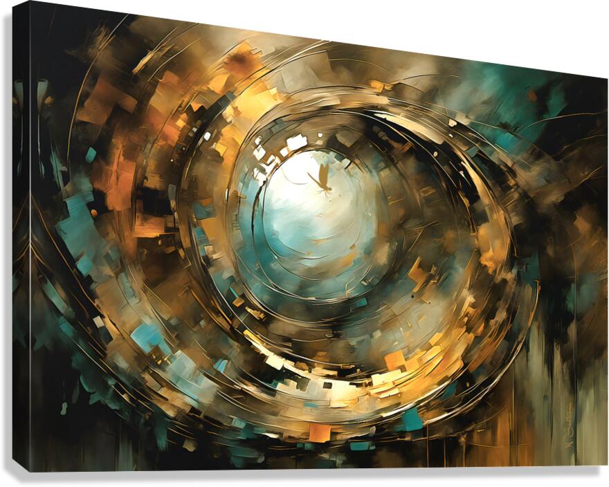 CELESTIAL PASSAGE  wall art by Nazan Saatci Art Canvas Print