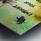 EMBRACE YOUR FAIRY MUSE -ART- JAZZ DANCER- dragonfly art for Jazz Lovers Metal print