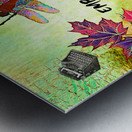 EMBRACE YOUR FAIRY MUSE Wall Art Gift For Writers Authors  Metal print