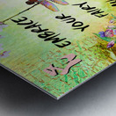 EMBRACE YOUR FAIRY MUSE wall ART 3-4 gift For Ballerina by Fairy Voices Metal print