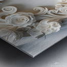 Peacock Art Metal print