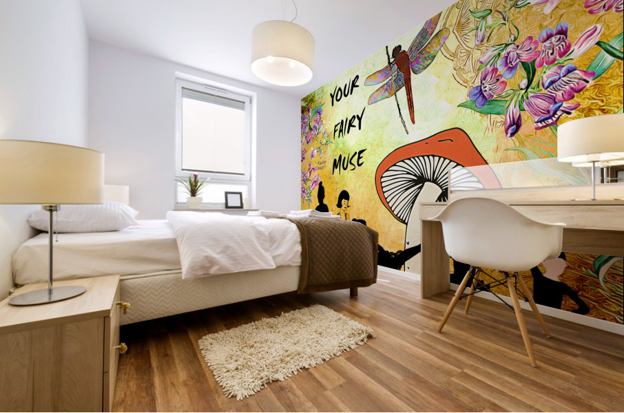 EMBRACE YOUR FAIRY MUSE wall ART 3-4 gift For Ballerina by Fairy Voices Mural print