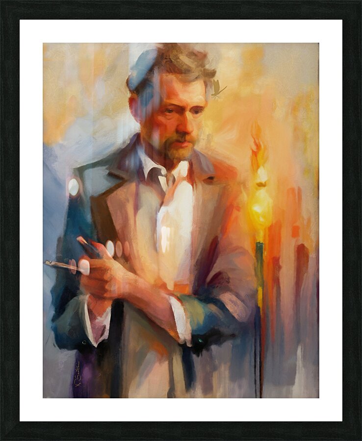 MUSE ARTIST Inspired by Muse Wall Art by Nazan Saatci Art Picture Frame print