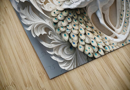 Peacock Art Nazan Saatci puzzle