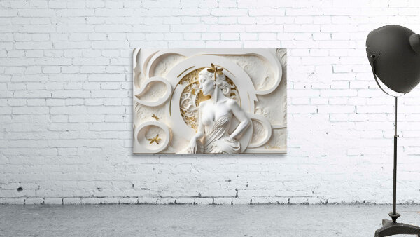 Woman with Dragonfly DS Wall Preview