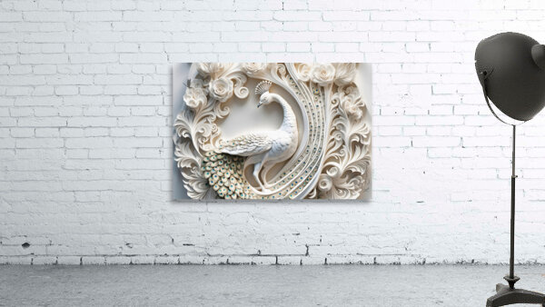 Peacock Art Wall Preview