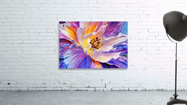 Peony in Bloom wall art by Nazan Saatci Art Wall Preview