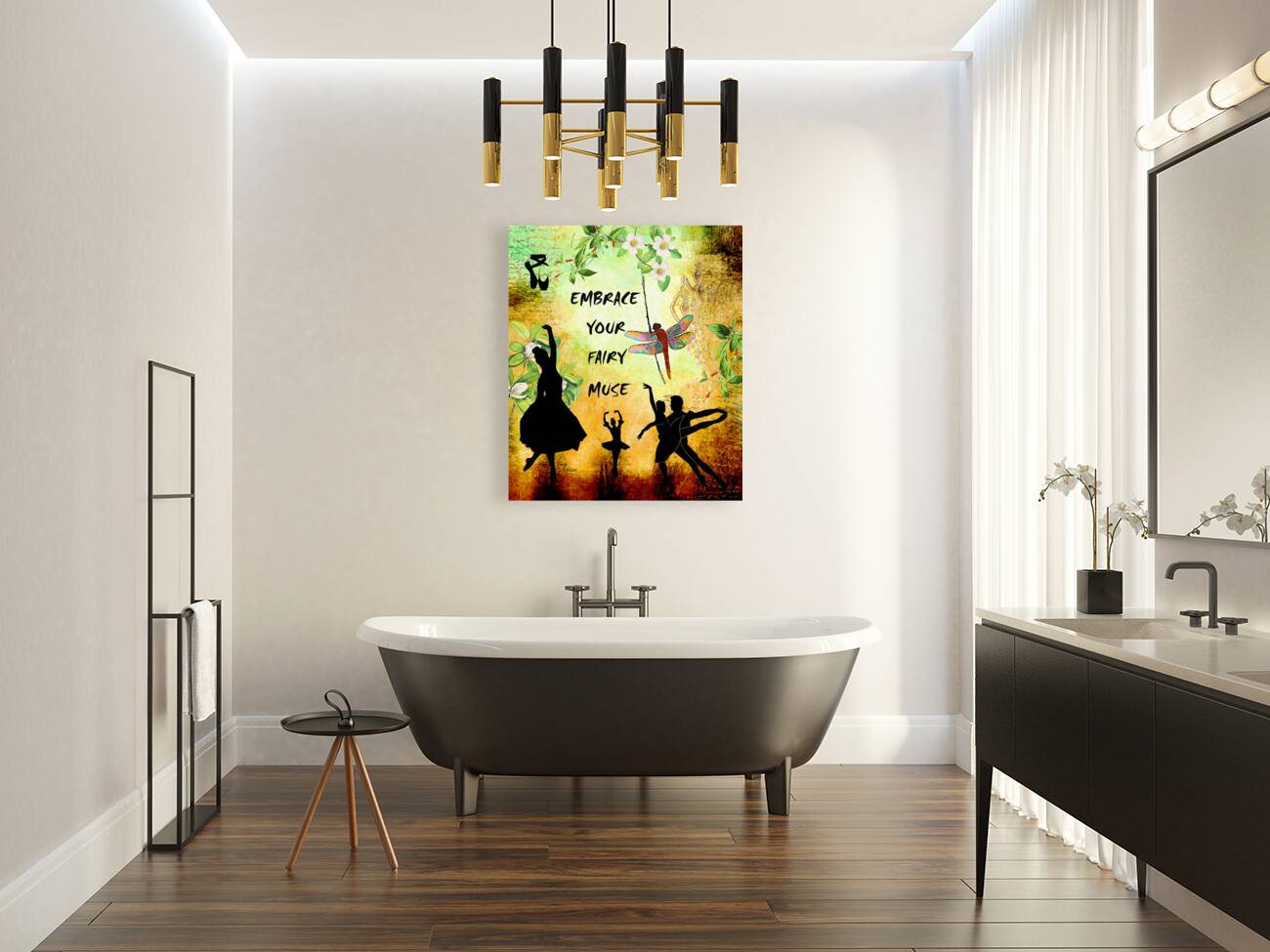 EMBRACE YOUR FAIRY MUSE ART For Ballet Ballerina 1-4 by Fairy Voices Reproduction