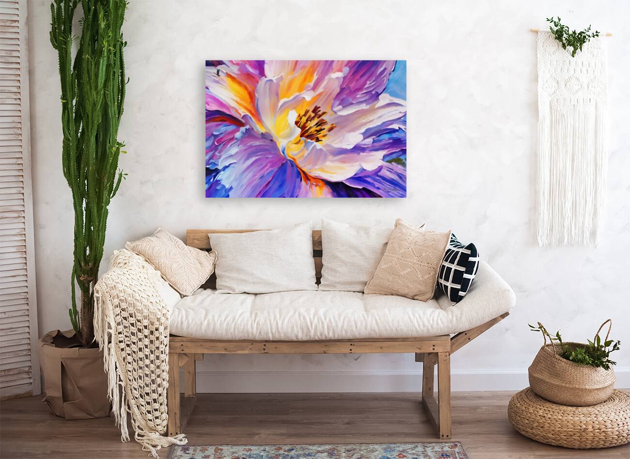 Peony in Bloom wall art by Nazan Saatci Art Reproduction