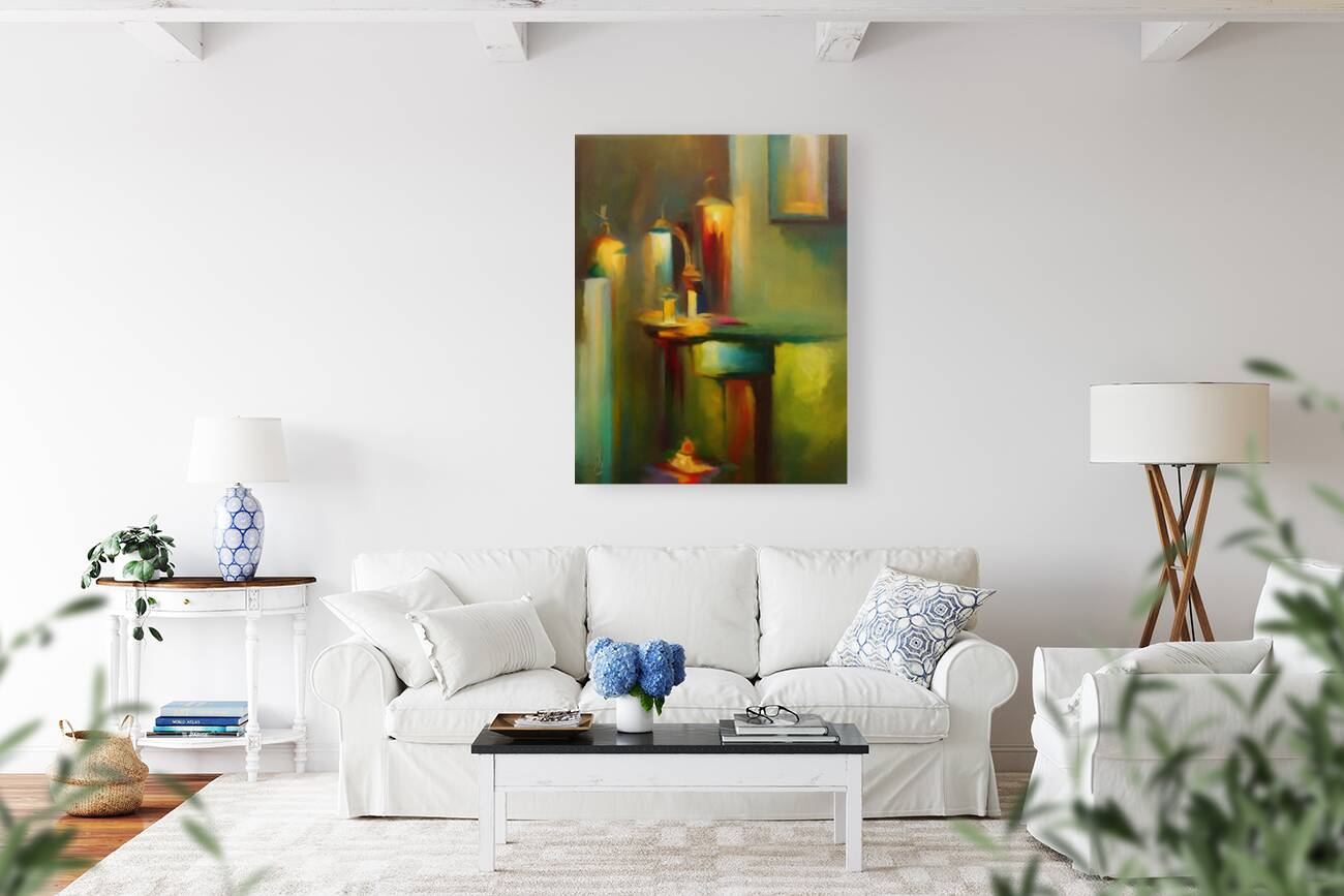 Candle wall art by Nazan Saatci Art Reproduction