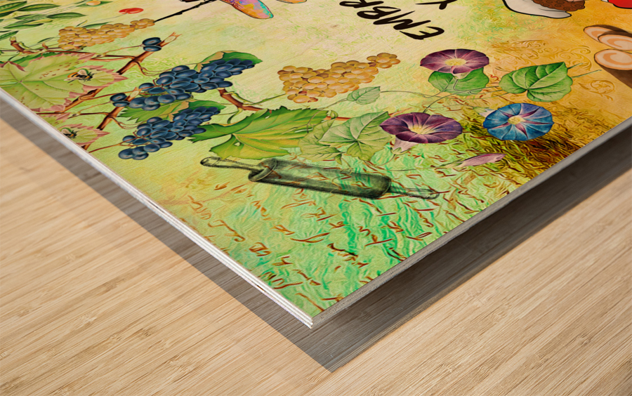 EMBRACE YOUR FAIRY MUSE Wall Art gift for cooks chefs  Wood print