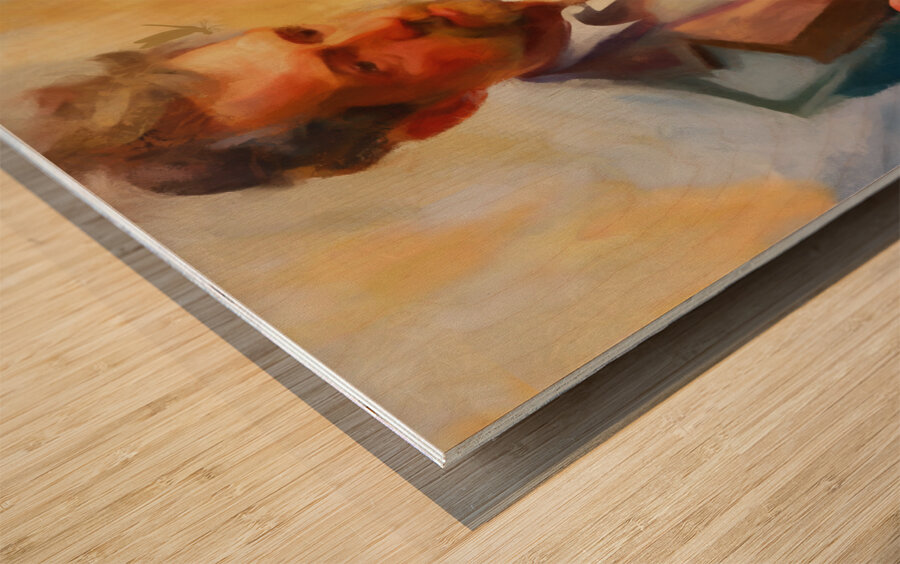 MUSE ARTIST Inspired by Muse Wall Art by Nazan Saatci Art Wood print